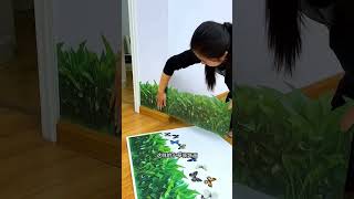 Interior decoration 3D wall stickers Selfadhesive wallpaper waterproof and oilproof3d part 58 [upl. by Feodora215]