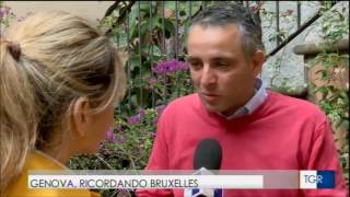 Inner Peace Day For Brussels  Italian Television  TGR Liguria  English Subtitles [upl. by Cochard100]