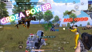 GROZA POWER  ms 999  vallavan gaming  bgmi [upl. by Avrit]