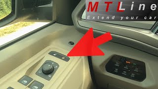 VW T7 Multivan MY2022 – automatic unlocking with parking brake engaged [upl. by Atniuqal]