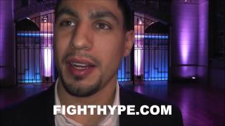 DANNY GARCIA TALKS LAMONT PETERSON CLASH quotEVERY TIME I STEP IN THE RING ITS FIREWORKSquot [upl. by Columbyne]