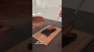 Recept na virální borůvkovou čokoládu🍫🫐 nezapomeň tohle video uložit [upl. by Gulick]