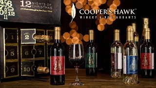 12 Nights of Christmas  A WineThemed Advent Calendar from Coopers Hawk [upl. by Annadroj]