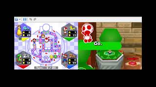 Mario Party DS  Wigglers Garden 20 Turns Mario 1p Toad Yoshi amp Daisy Normal Difficulty [upl. by Nibas562]