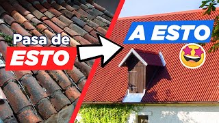 🤔 ¿Qué es la lámina de fibrocemento Una alternativa para techar tu casa 🏠 [upl. by Luci]