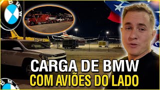 ENTREGUEI CARGA DE BMW E TINHA AVIÕES DO LADO😱 [upl. by Dolores391]