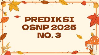 Pembahasan Prediksi OSNP Kimia 2025 NO 3 [upl. by Llednor890]