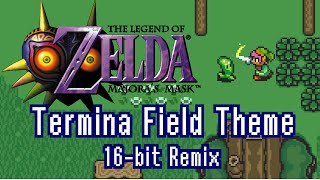 Majoras Mask  Termina Field Theme  16bit SNES Remix [upl. by Anairam833]