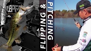 The Ultimate Bass Fishing Flipping and Pitching Tutorial [upl. by Hedberg536]