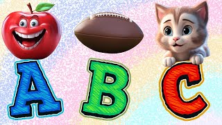 A For Apple ABC Alphabet Songs  Alphabet Song for Toddlers  Phonics Song [upl. by Cope241]