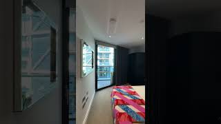 2 bed 2 bath apartment on the 5th floor in Riverlight Quay along the river Thames [upl. by Ayortal583]