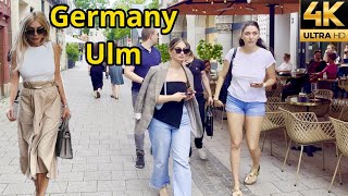 Ulm Germany walking tour 4k 2024 [upl. by Engracia]