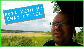 Yaesu FT100 and DX Commander Expedition POTA in Wisconsin [upl. by Lilac]