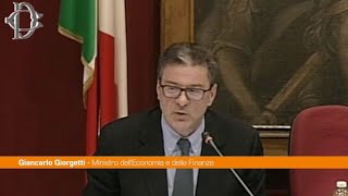 Superbonus Giorgetti quotEffetti radioattivi sulla finanza pubblicaquot [upl. by Ayaladnot981]