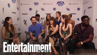 Wynonna Earp Melanie Scrofano On What Makes Wynonna Likable  SDCC 2018  Entertainment Weekly [upl. by Clower]