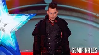 Las segundas oportunidades existen Acheron pasa a la Final  Semifinales 3  Got Talent España 2017 [upl. by Iredale]