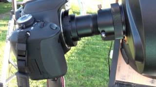 Attaching a Canon EOS 3Ti to a NexStar 6SE [upl. by Illa]