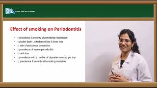 Age changes in periodontium smoking and periodontium [upl. by Edan]