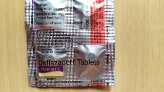 deflazacort tablets review in hindi जाने defcort 6 tablet के फायदे हिंदी में [upl. by Lehsar639]