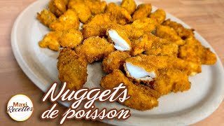 Nuggets de Poisson  Recette Facile et Rapide [upl. by Schwinn]