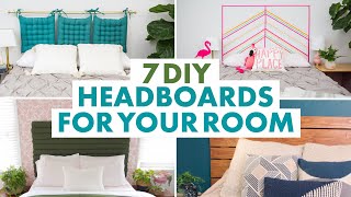 Headboard DIYs to Make Your Bedroom Goals  DIY Headboard [upl. by Reamonn]