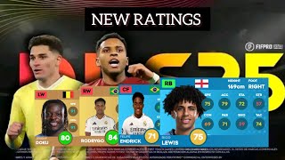 DLS25 UPDATE PLAYERS RATING PT2 [upl. by Alguire]