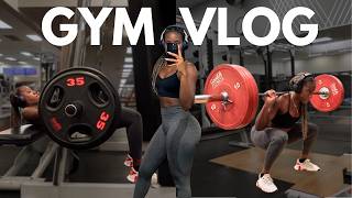 How I build my glutes amp legs  Full leg day workout with tips GYM VLOG [upl. by Seuqirdor391]