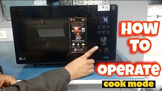 HOW TO OPERATE LG MICROWAVE OVEN MJEN286UH  CHARCOAL HEALTHY OVENS DEMO IN HINDI [upl. by Ahilam]