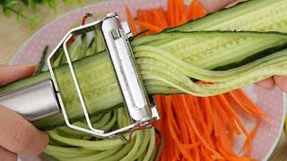 Stainless Steel Multi function Vegetable Peeler [upl. by Elagibba583]