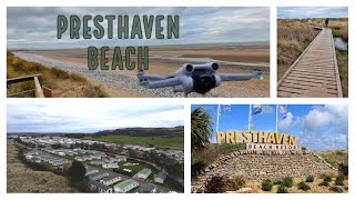 Presthaven Haven Holiday Park Prestatyn  Beach amp aerial shots djimavicmini [upl. by Manup243]