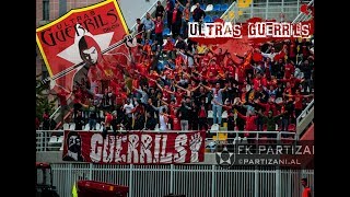 Ultras Guerrils  Vllaznia  PARTIZANI 22102017 [upl. by Oniratac]