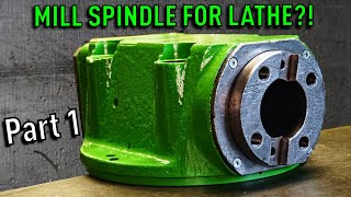 Spindle Restoration and CNC Conversion  DIY CNC Metal Lathe Build 1 [upl. by Floris]