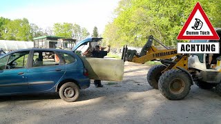 Auto extrem überladen  Wie fährt es sich  Dumm Tüch [upl. by Ased]