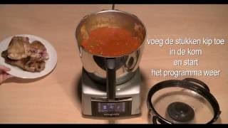 Baskische kip  Recept Cook Expert [upl. by Ahsekel]