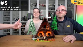 Mould King 16053 Cabin in the Woods  Live Build 5 [upl. by Rednijar664]