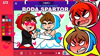 LA BODA SPARTOR 🤣🎨DIBUJOS VERGONSOZOS de PINTURILLO 2 RaptorGamer [upl. by Nohj]