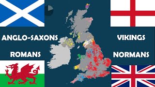 The Genetic DNA History of Scotland England Wales and Northern Ireland [upl. by Adilem]