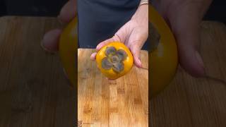 Persimmon cutting fruitshortssatisfying [upl. by Nage338]