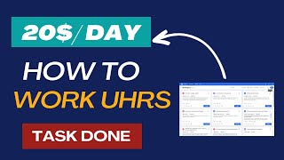 How to Work on Clickworker uhrs 2024 From UHRS login to Task done   Clickworker  earn with tech [upl. by Deborah519]