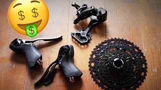 The BEST BUDGET Gravel Groupset Microshift Advent X [upl. by Haerle]