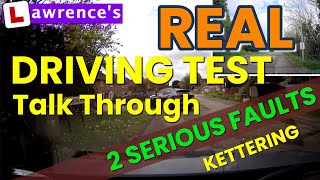 🚗💨 Real Driving Test Talk Through Two Serious Faults 😱  Kettering UK 🇬🇧 [upl. by Coshow]