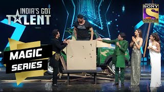 BS Reddy Plays His Phenomenal Magic Trick On John  Indias Got Talent Season 9  Magic Series [upl. by Barron157]