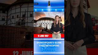 Events from History  12 June 1997  Shakespeares Globe Theatre Reopens [upl. by Woodsum]