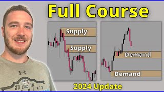 How To Trade The Supply And Demand Trading Strategy FULL Course 2024 [upl. by Aran336]