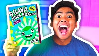 DIY How To Make GUAVA JUICE BOX UNBOXING [upl. by Brynna]