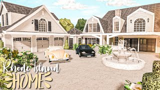 Rhode Island Home Bloxburg Build 200k [upl. by Verena901]