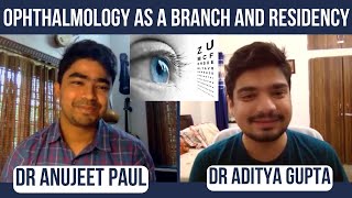 Ophthalmology Residency In conversation with Dr Anujeet Paul [upl. by Esor]