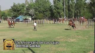 Destrezas Gauchas en Agrupación Gaucha el Pegual 126 Aniversario Las Lajas [upl. by Alurd]