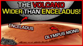 Olympus Mons  How Mars Made The Largest Volcano In The Solar System  With Size Comparisons [upl. by Yttam]