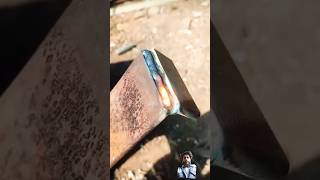 tricks for welding solid metal room weldingtricks [upl. by Aysab841]